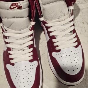 Nike Air Jordan 1 Retro High OG Team Red White DZ5485-160 Mens 11.5 Sneaker